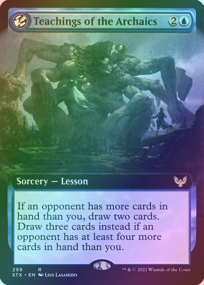 Teachings of the Archaics (STX) (299) / Extended Art / Foil