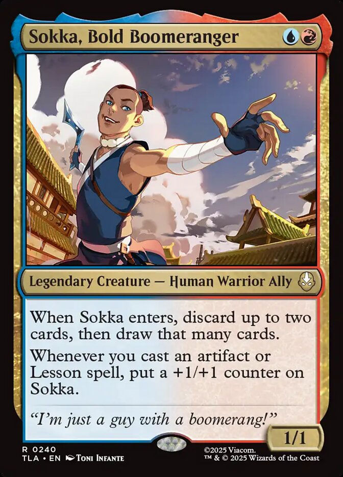 Sokka, Bold Boomeranger (TLA) (240)