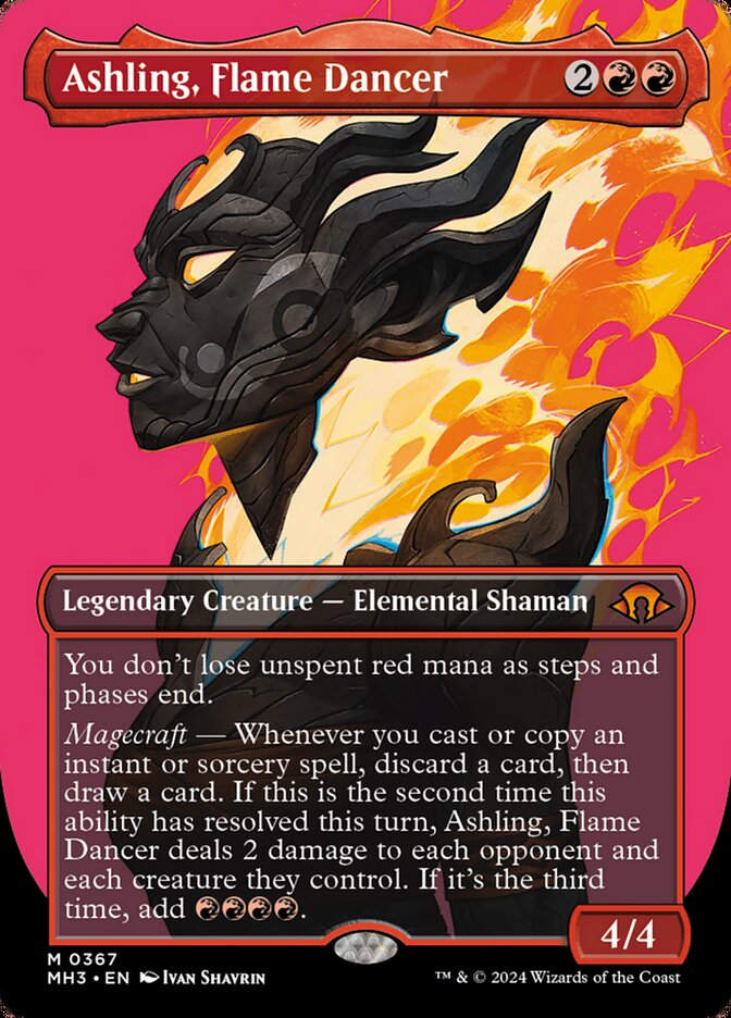 Ashling, Flame Dancer (MH3) (367) / Borderless