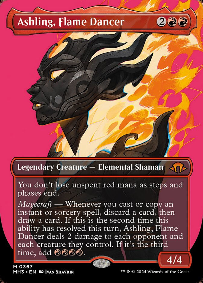 Ashling, Flame Dancer (MH3) (367) / Borderless