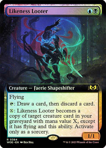 Likeness Looter (woe) / Extended Art Foil