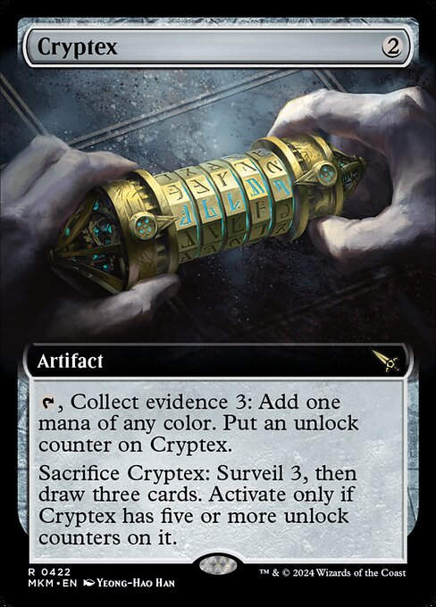 Cryptex (mkm) (422) / Extended Art