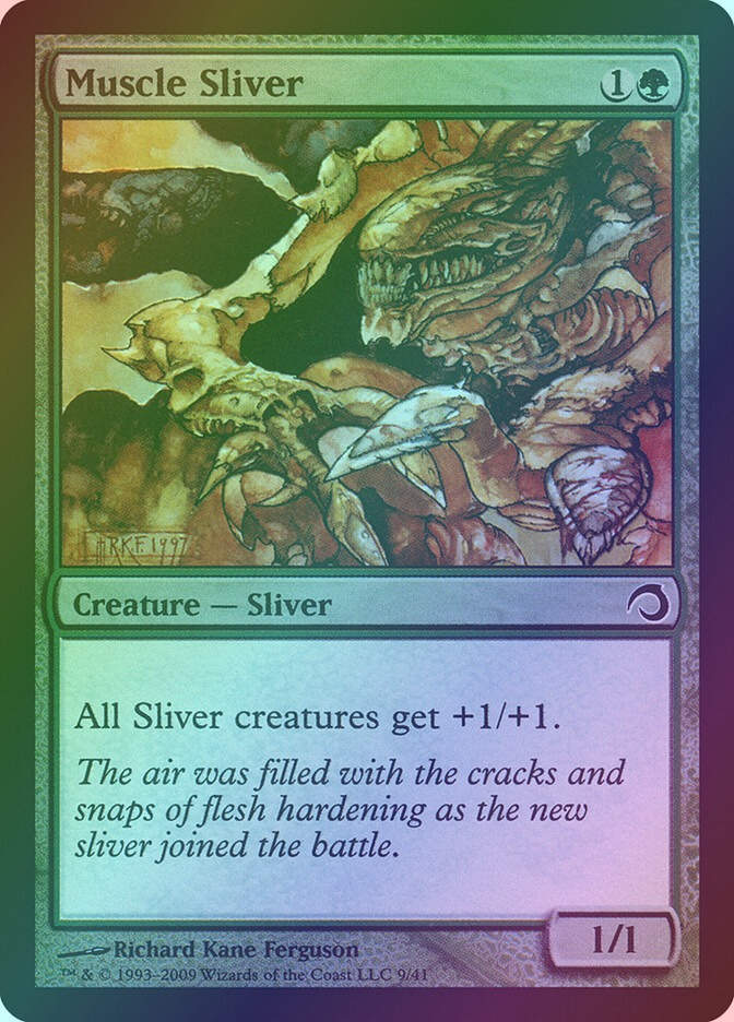 Muscle Sliver (H09) (9) / Foil
