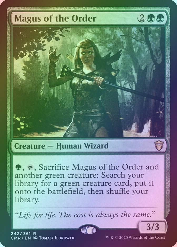 Magus of the Order (CMR) (242) / Foil