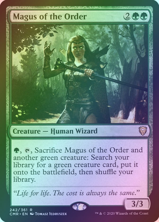 Magus of the Order (CMR) (242) / Foil