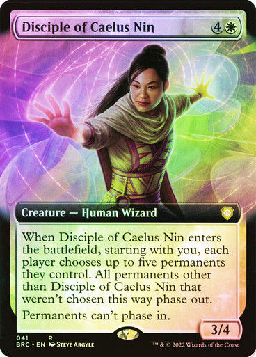 Disciple of Caelus Nin (BRC) / Extended Art Foil
