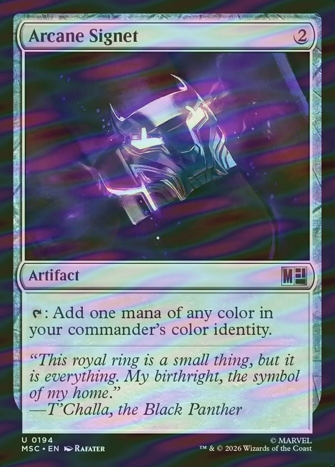 Arcane Signet (MSC) (194) / Surge Foil