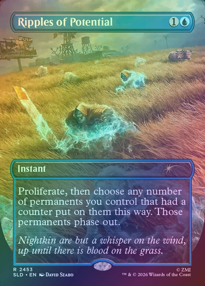 Ripples of Potential (SLD) (2453) / Borderless / Foil