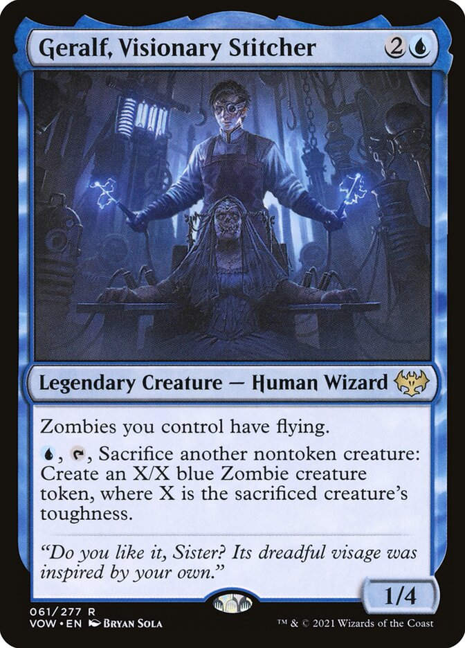 Geralf, Visionary Stitcher (VOW) (61)