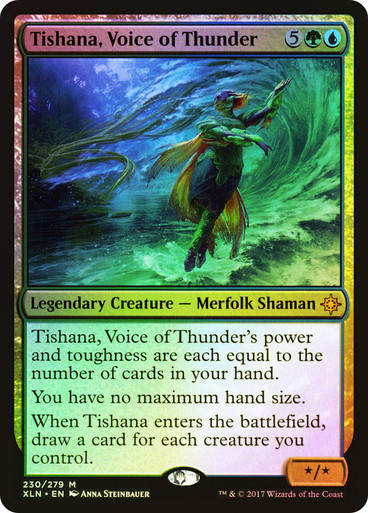 Tishana, Voice of Thunder (XLN) (230) / Foil