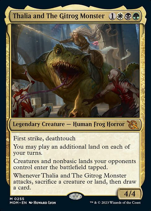 Thalia and The Gitrog Monster (mom)