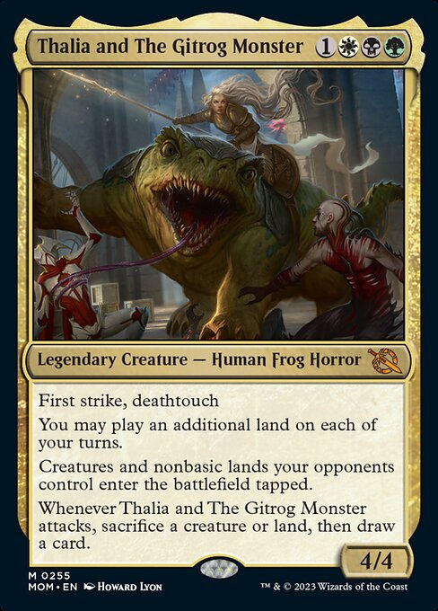 Thalia and The Gitrog Monster (mom)