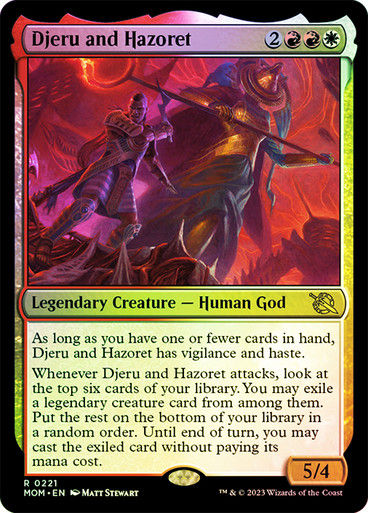 Djeru and Hazoret (mom) / Foil