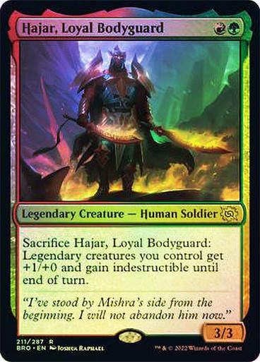 Hajar, Loyal Bodyguard (BRO) / Foil