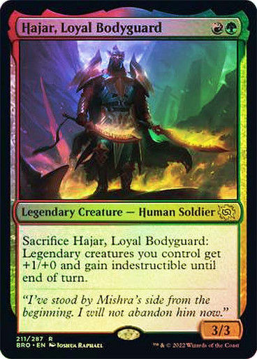Hajar, Loyal Bodyguard (BRO) / Foil
