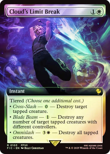 Cloud's Limit Break (FIC) (103) / Extended Art / Foil