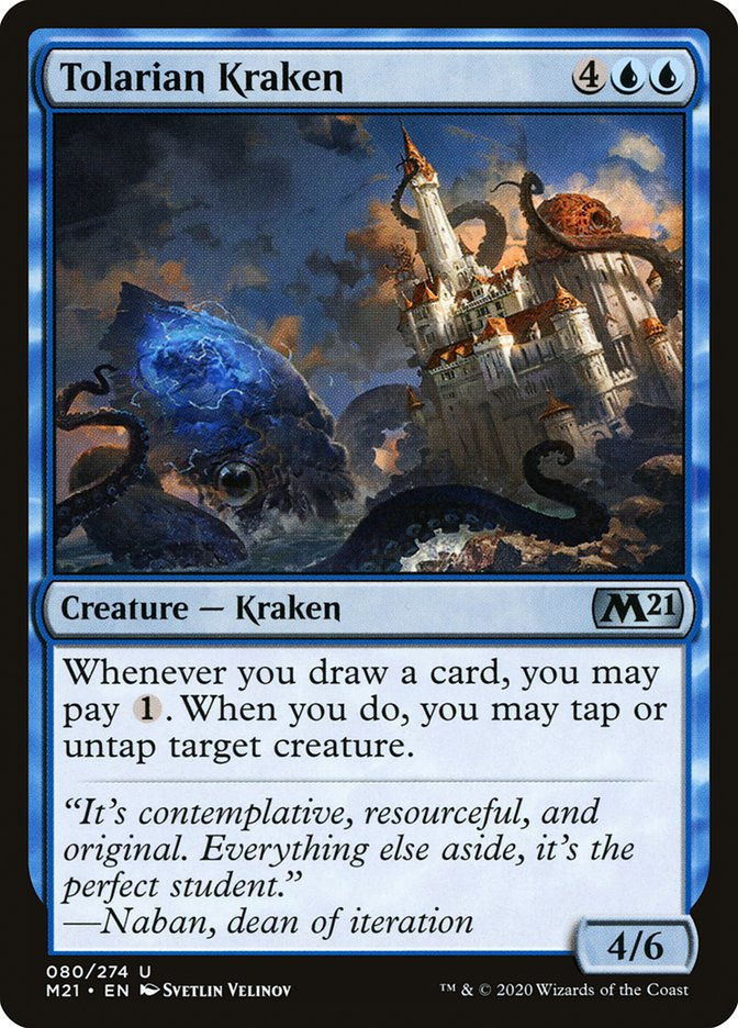 Tolarian Kraken (M21) (80)
