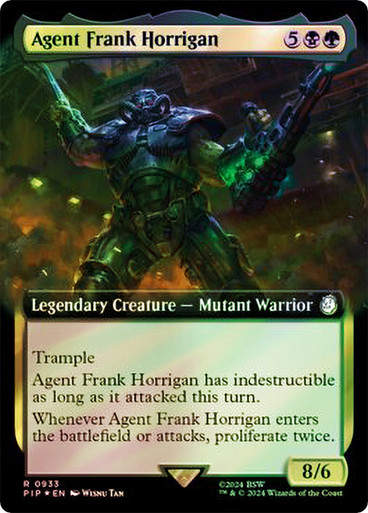 Agent Frank Horrigan (pip) (933) / Extended Surge Foil