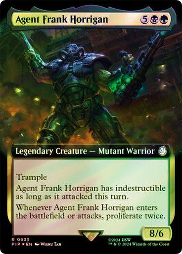 Agent Frank Horrigan (pip) (933) / Extended Surge Foil
