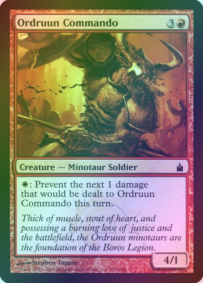 Ordruun Commando (RAV) (137) / Foil