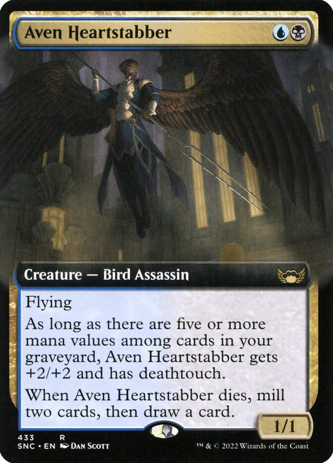Aven Heartstabber (SNC) (433) / Extended Art