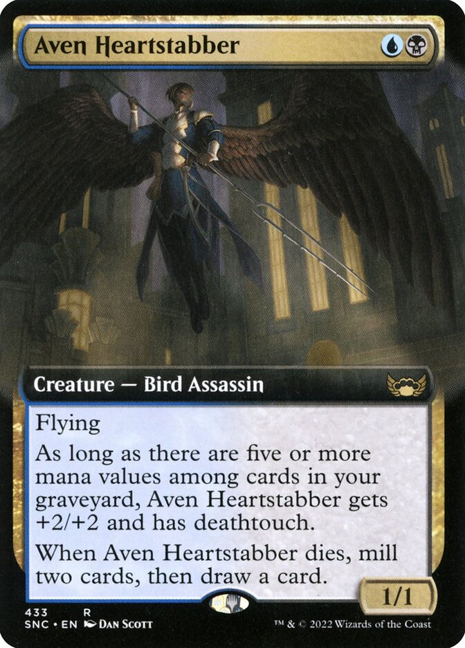Aven Heartstabber (SNC) (433) / Extended Art