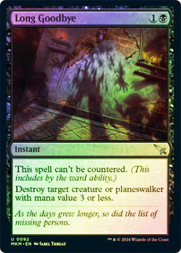 Long Goodbye (mkm) (92) / Foil
