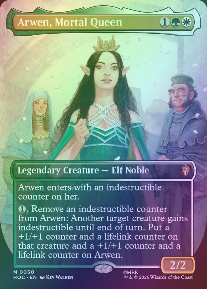 Arwen, Mortal Queen (HOC) (30) / Foil