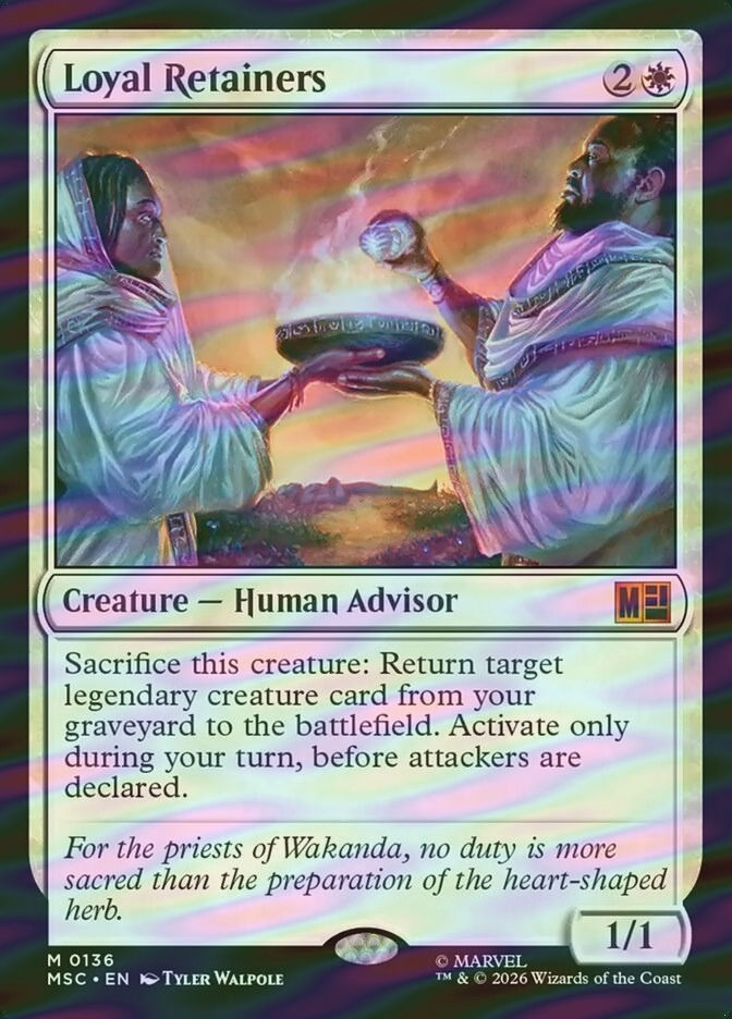 Loyal Retainers (MSC) (136) / Surge Foil