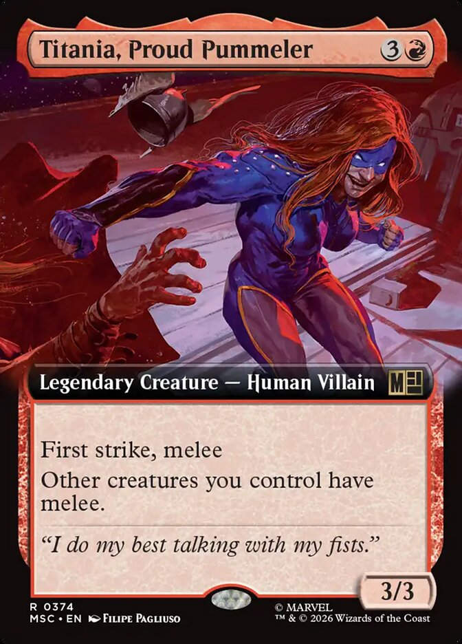 Titania, Proud Pummeler (MSC) (374) / Extended Art