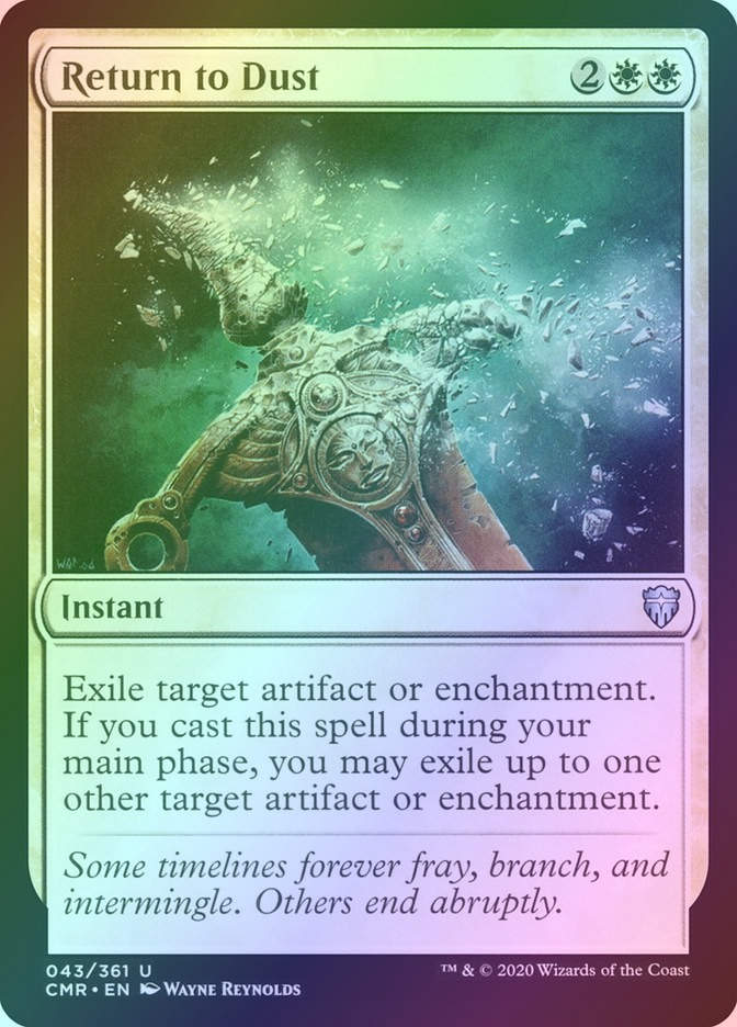 Return to Dust (CMR) (43) / Foil