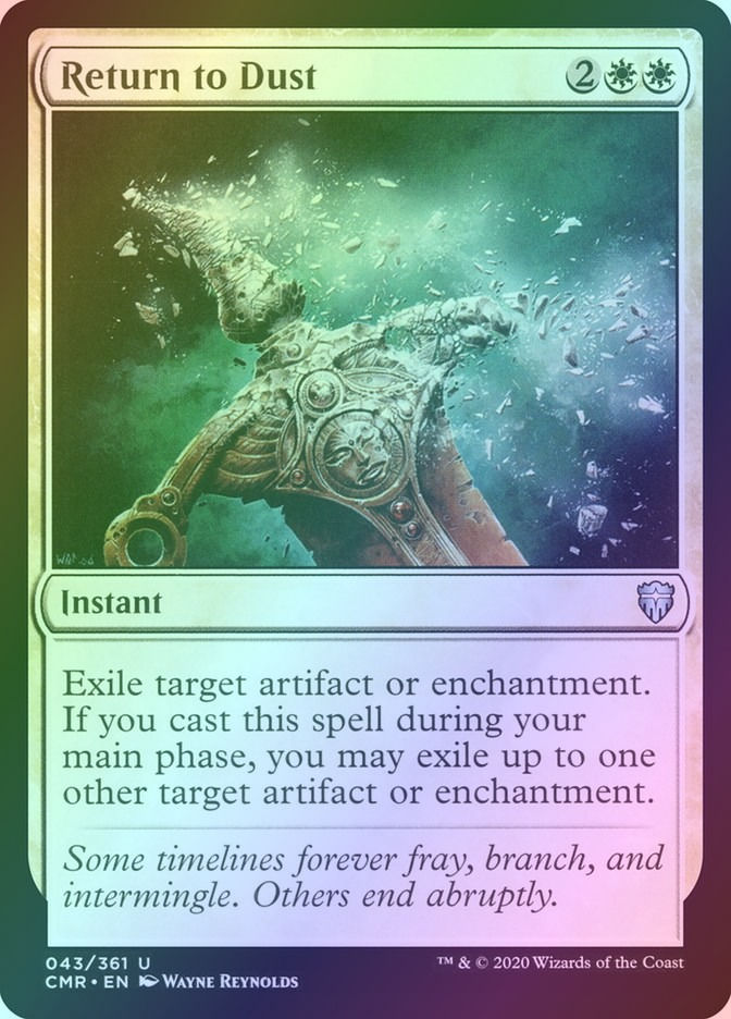 Return to Dust (CMR) (43) / Foil