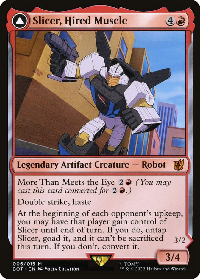 Slicer, Hired Muscle // Slicer, High-Speed Antagonist (BOT) (6)