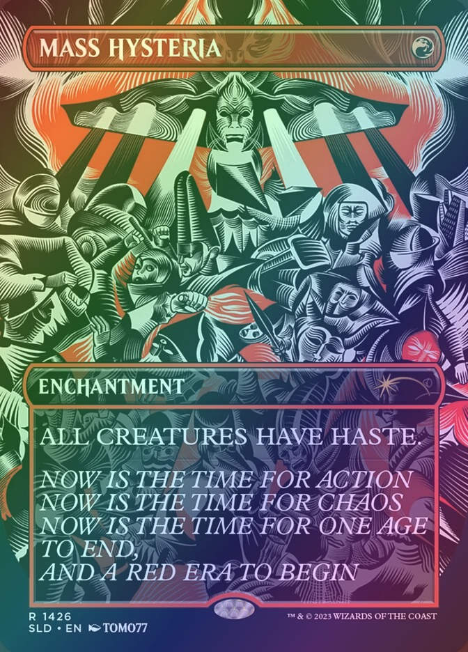 Mass Hysteria (SLD) (1426) / Borderless / Foil