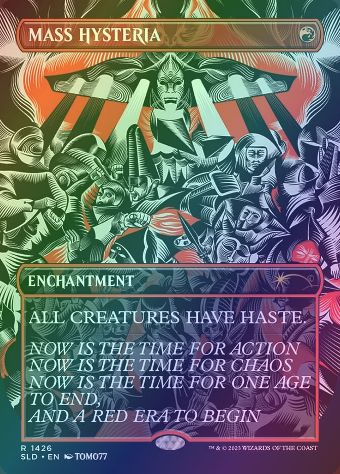 Mass Hysteria (SLD) (1426) / Borderless / Foil