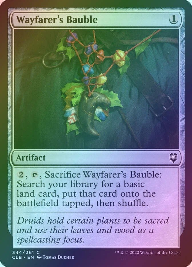 Wayfarer's Bauble (CLB) (344) / Foil