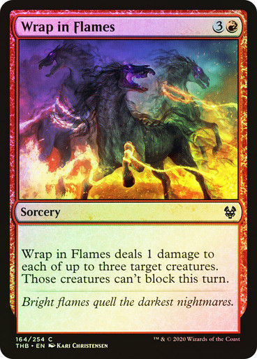 Wrap in Flames (THB) (164) / Foil