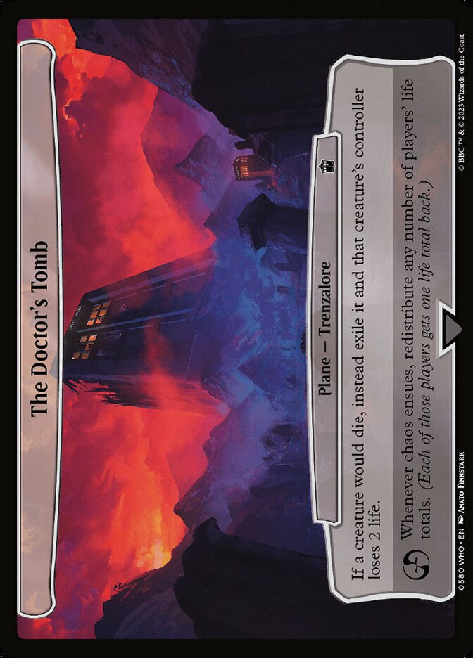 The Doctor's Tomb (WHO) (580) / Planar Cards