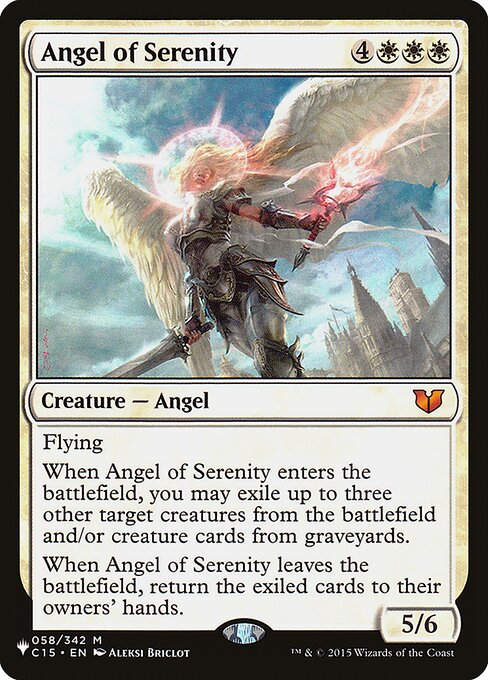 Angel of Serenity (PLST) (C15-58)