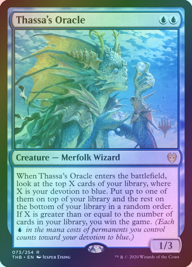 Thassa's Oracle (PTHB) (73p) / Foil