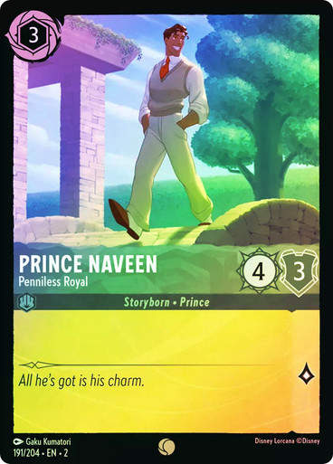 Prince Naveen - Penniless Royal (LOR_ROF) / Foil