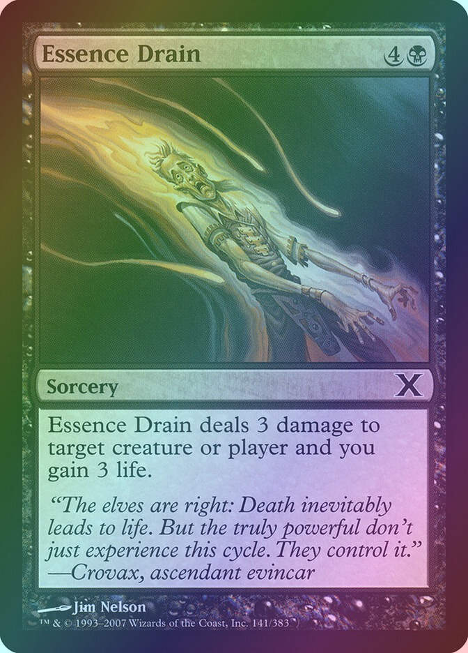 Essence Drain (10E) (141) / Foil