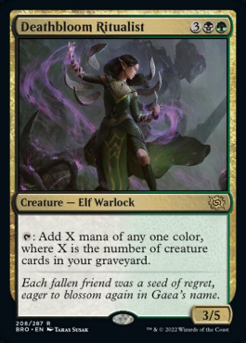 Deathbloom Ritualist (BRO)