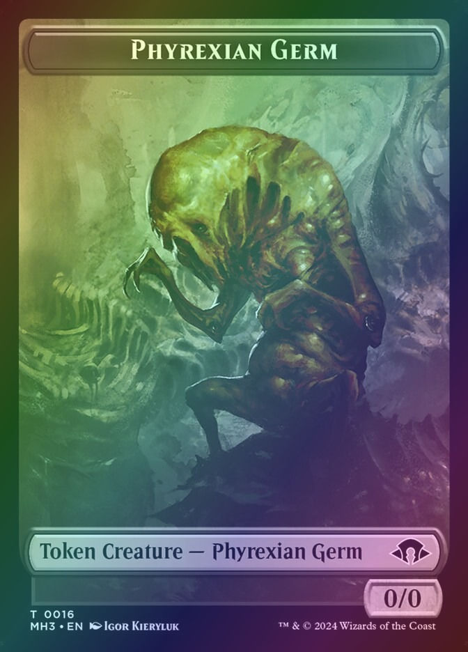 Fox // Phyrexian Germ (TMH3) (6 // 16) / Foil — cara 2 de 2