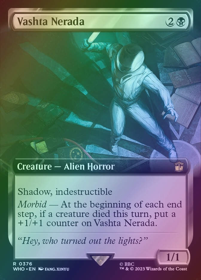Vashta Nerada (WHO) (376) / Extended Art / Foil