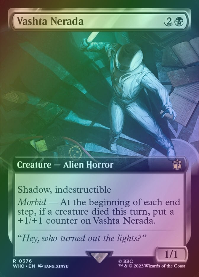 Vashta Nerada (WHO) (376) / Extended Art / Foil