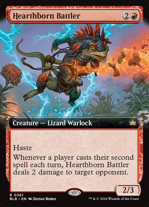 Hearthborn Battler (blb) (361) / Extended Art