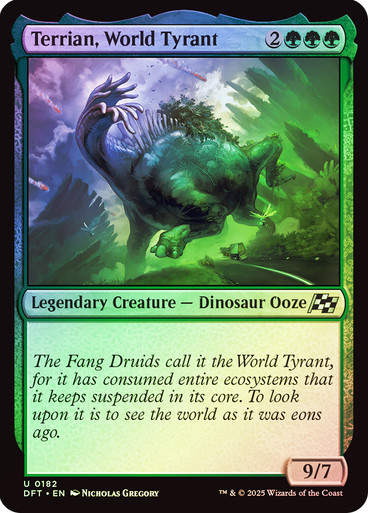 Terrian, World Tyrant (DFT) (182) / Foil