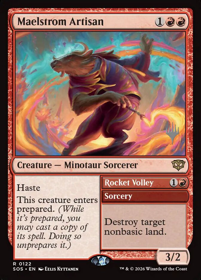Maelstrom Artisan // Rocket Volley (PSOS) (122p)