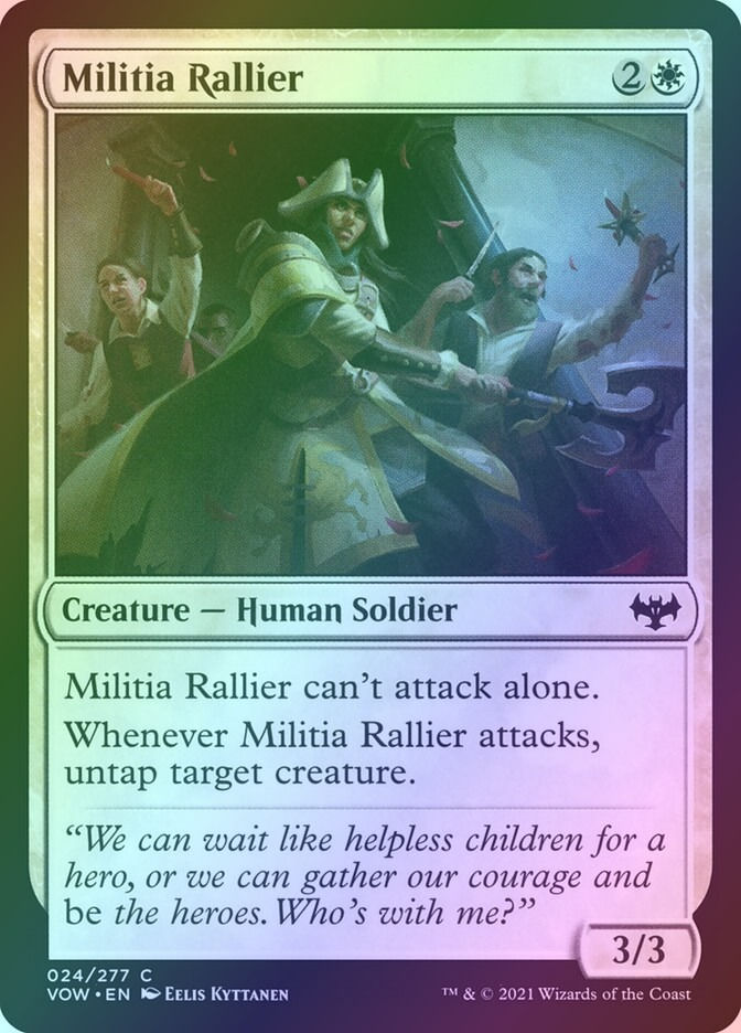Militia Rallier (VOW) (24) / Foil